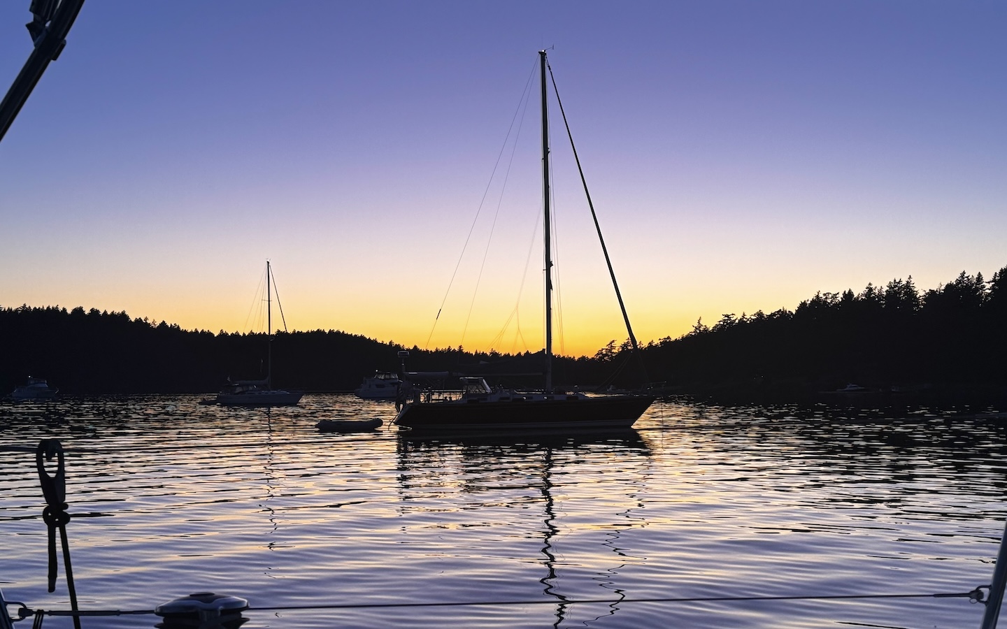 Quiet, comfortable nights on the water.